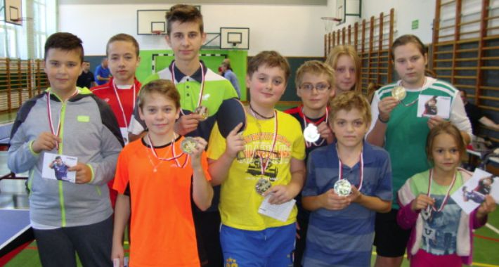 Turniej tenisa stołowego dla Kuby i Marcina