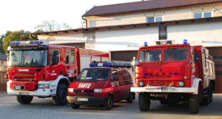 Strażacy odśnieżą drogi gminne w Wiązownie