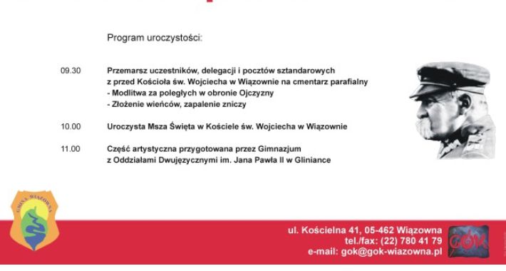 Narodowe Święto Niepodległości w Wiązownie