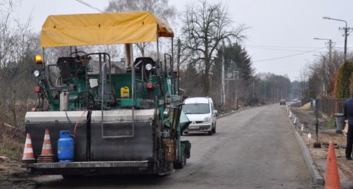 Remont drogi powiatowej w Izabeli