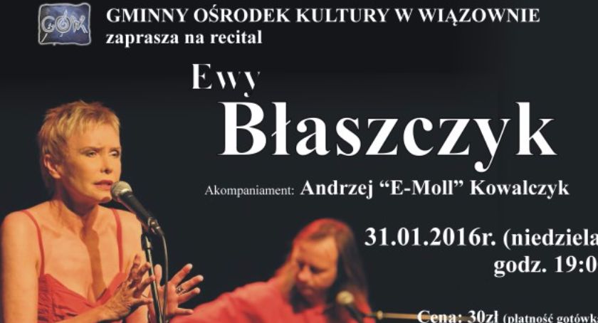 Koncert Ewy Błaszczyk w GOK