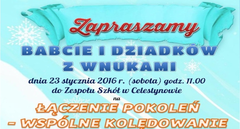 Wspólne kolędowanie dziadków z wnukami
