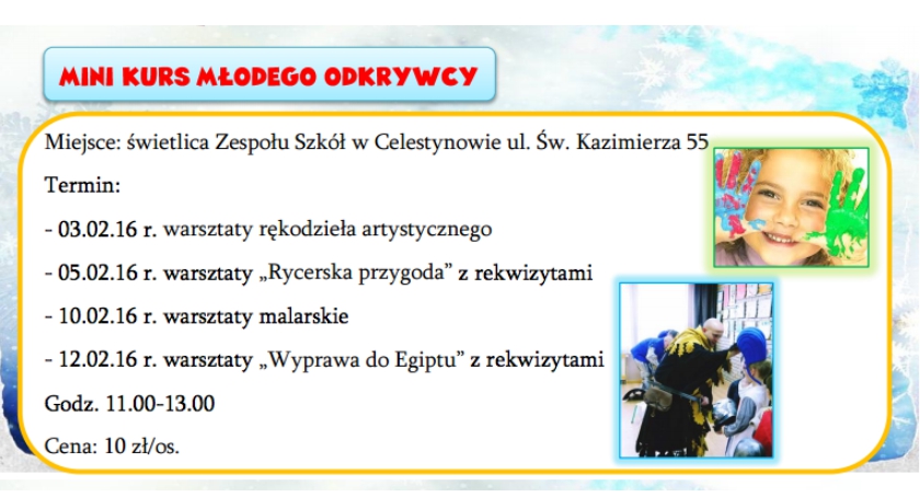 Akcja zima 2016 w Celestynowie