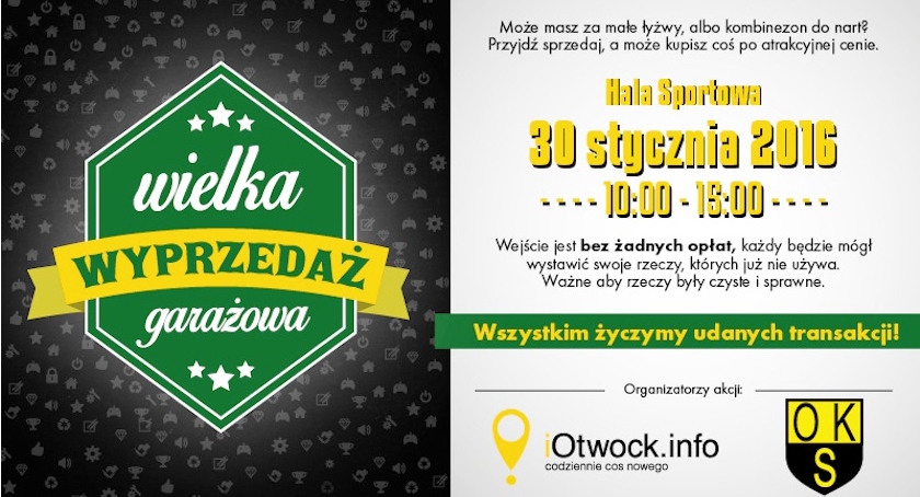 Wielka wyprzedaż garażowa już w ten weekend!