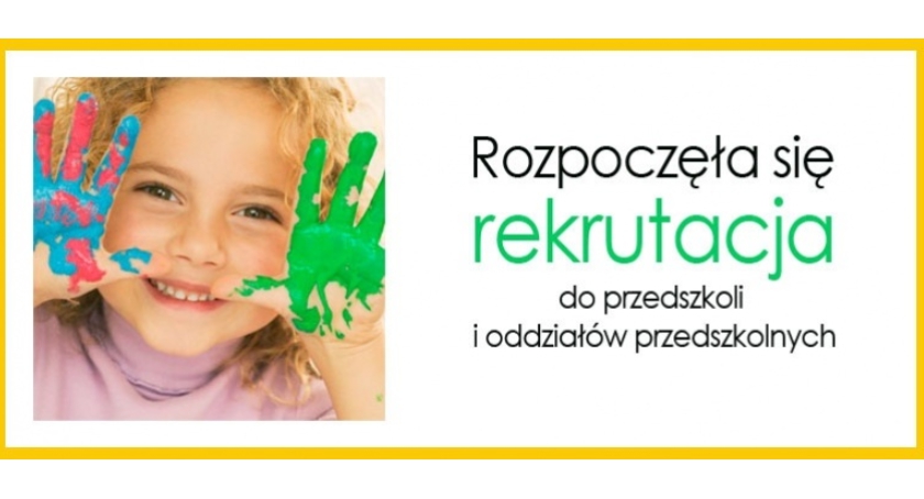 Ruszyła rekrutacja do przedszkoli na rok 2016/2017
