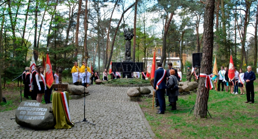 Uroczystości katyńskie w Otwocku 