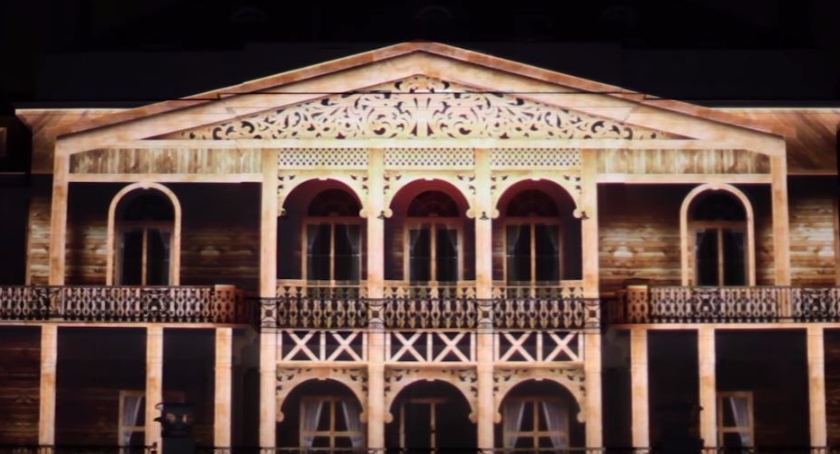 Urodzinowy mapping Otwocka (video)