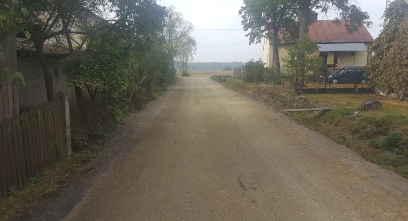 Celestynowskie nowe drogi na jesień