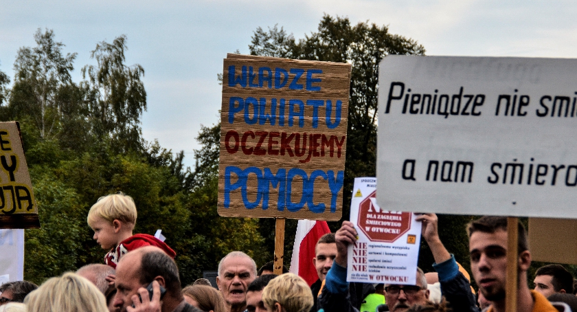 Zły adresat protestu śmieciowego