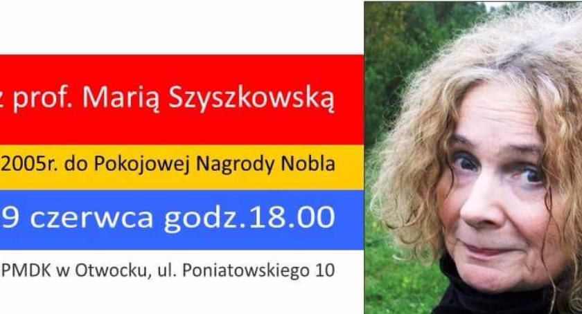 Spotkanie z prof. Marią Szyszkowską