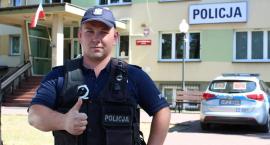 Otwocki policjant uratował Chorwata