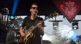 Otwocki Blues Bazar w strugach deszczu