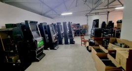 57 nielegalnych automatów do gry ujawnionych w gminie Wiązowna