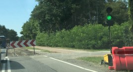 Ruch wahadłowy na DW 721 w Józefowie  