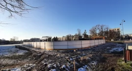 Rozstawiają lodowisko w Otwocku