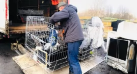 Zbiórka elektrośmieci w OSP Dziecinów