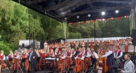 Zespół Mazowsze odwiedził gminę Karczew