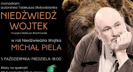 Niedźwiedź Wojtek w Józefowie – poruszający monodram w MOK