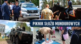 Piknik służb mundurowych w Otwocku. Czołg Abrams, po&hellip;
