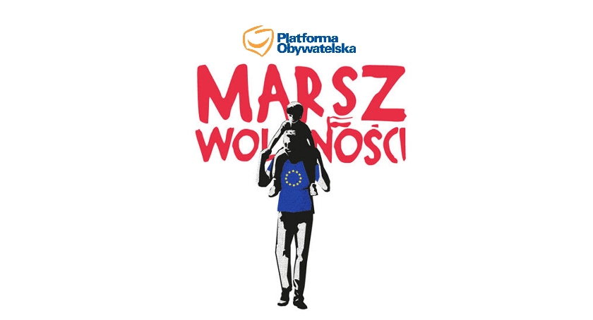 Błękitny Marsz Wolności - wyjazd z Bielska Podlaskiego