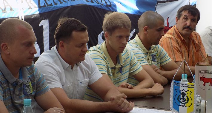 Konferencja prasowa Tura Bielsk Podlaski przed nadchodzącym sezonem