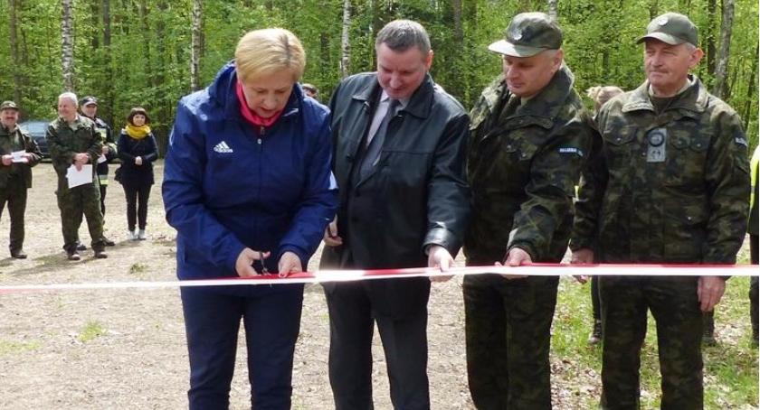 Otwarcie nowej ścieżki do biegów w Lesie Pilickim
