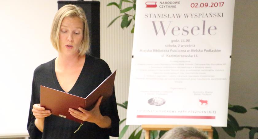 Narodowe Czytanie Wyspiańskiego w Bielsku Podlaskim