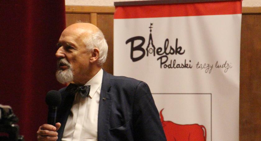 Janusz Korwin-Mikke odwiedził Bielsk Podlaski 
