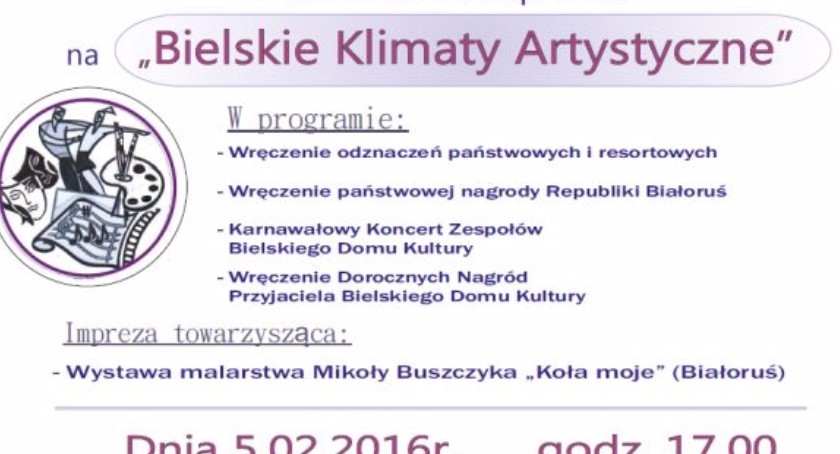 Bielskie Klimaty Artystyczne w Bielskim Domu Kultury