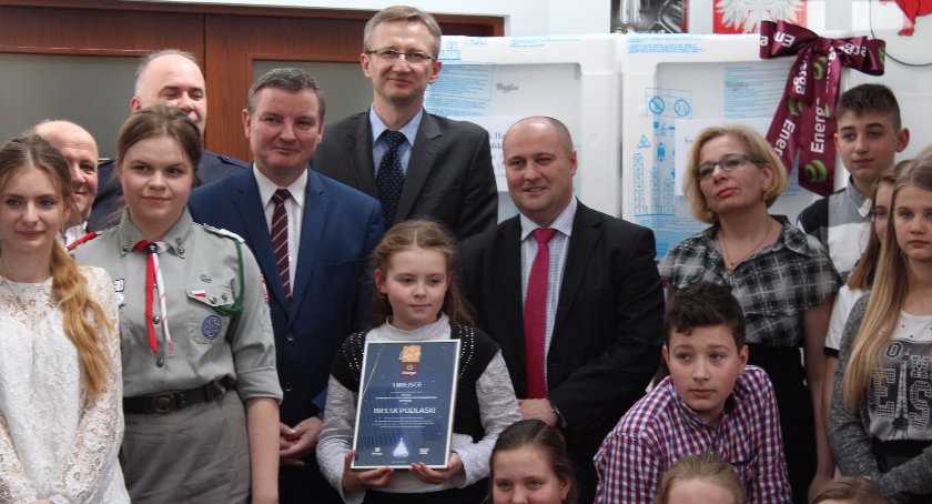 Uroczyste wręczenie nagród z ogólnopolskiego konkursu „Świeć się z Energa” w Bielsku Podlaskim