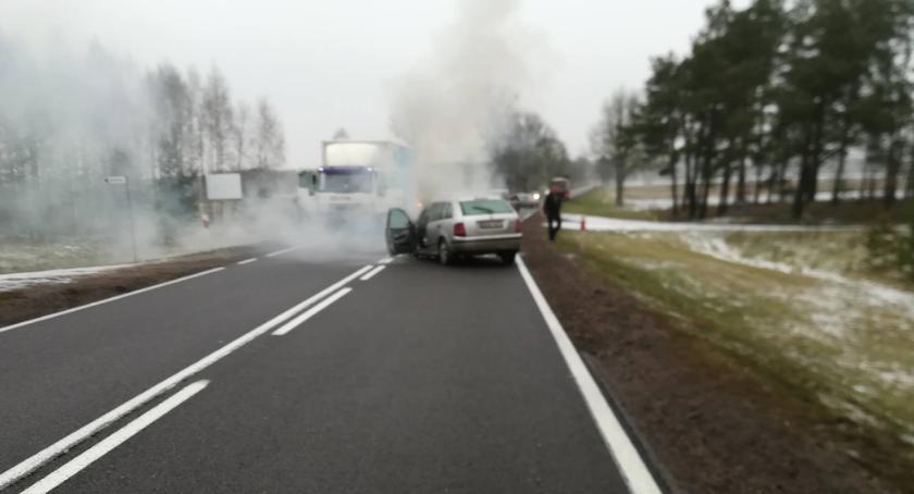 Wypadek na DK19 – wyznaczono objazdy