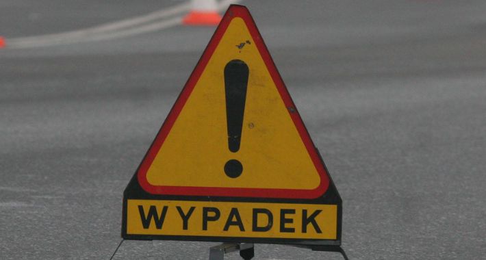 Wypadek na drodze do Bielska