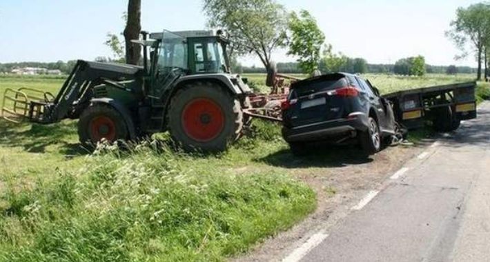 Wypadek na trasie Brańsk-Szepietowo