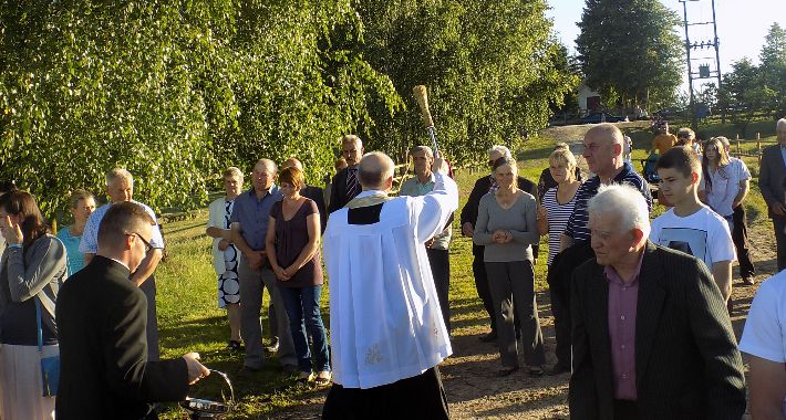 Święcenie Wody w Hryniewiczach Małych