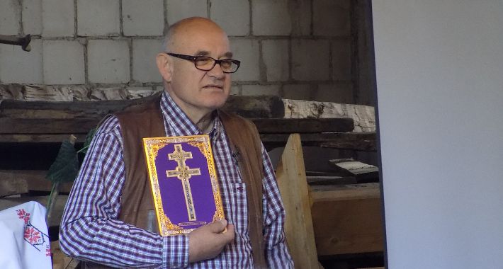 Mikołaj Kuźmicz gościł w Muzeum Małej Ojczyzny w Studziwodach 