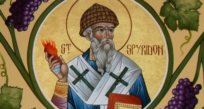 Relikwiarz z ręką Świętego Spirydona w Bielsku Podlaskim.