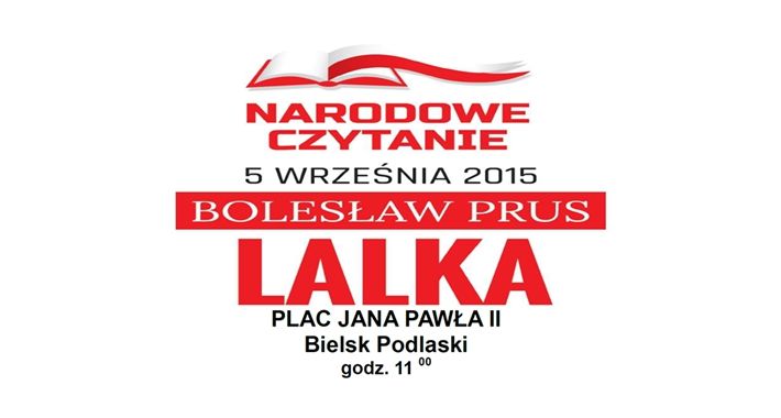 Narodowe Czytanie Bolesława Prusa