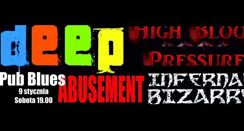High Blood Pressure / Deep / Abusement w Pub Blues