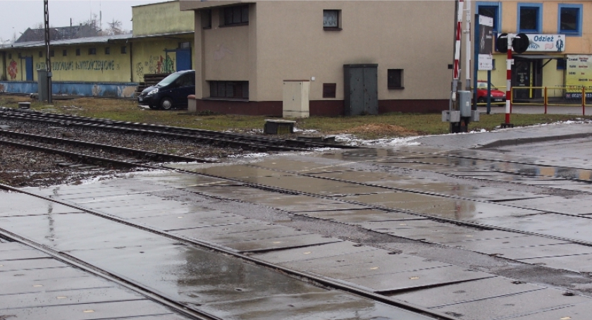 Remont przejazdu kolejowego w Bielsku Podlaskim