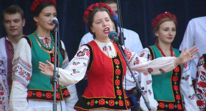 Koncert ukraińskiego zespołu folklorystycznego Narodnaja Krynica w Bielsku Podlaskim