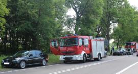 Wypadek na DK 19 w okolicach miejscowości Haćki 
