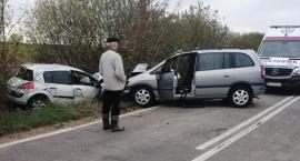 Olędzkie: Wypadek na trasie Brańsk – Łapy. Zablokowana DW 681