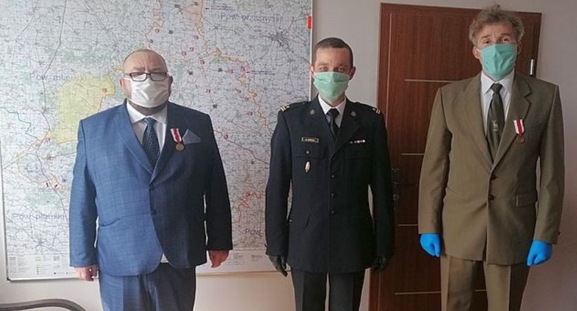 W Ciechanowie wręczono medale zasłużonym dla pożarnictwa