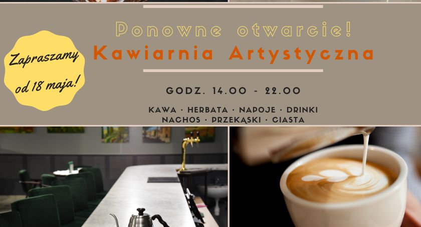 Kawiarnia Artystyczna zaprasza ponownie!