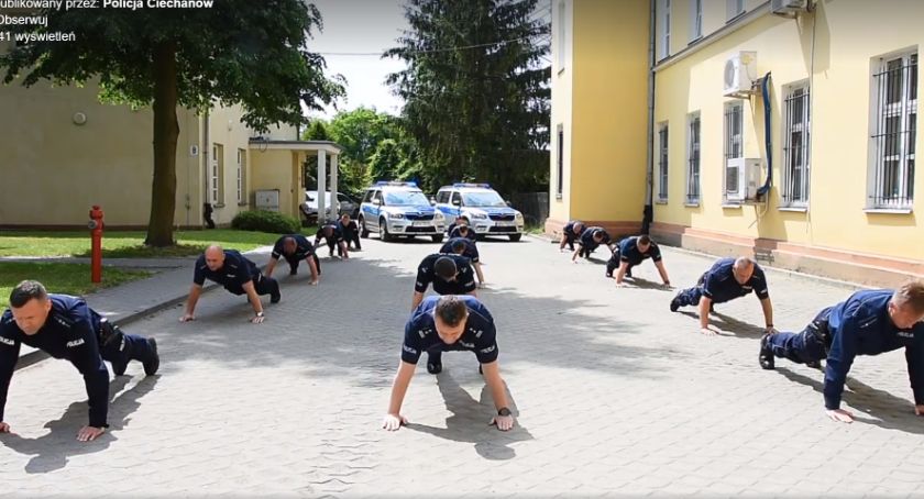 #GaszynChallenge w ciechanowskiej komendzie