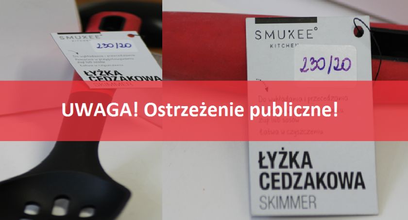 Ostrzeżenie GIS przed użyciem produktu z sieci Biedronka