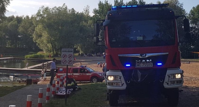 Odnaleziono ciało mężczyzny na kąpielisku Krubin
