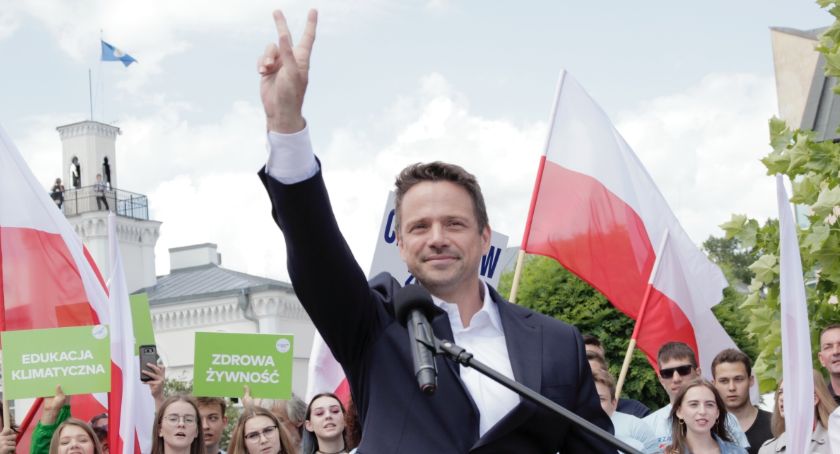 Rafał Trzaskowski w Ciechanowie. Otrzymał poparcie prezydenta i marszałka[foto/wideo]