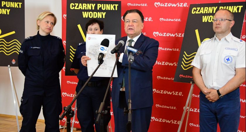 Na Mazowszu pojawią się nowe czarne punkty wodne