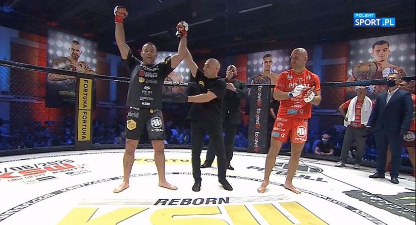 Przegrana ciechanowianina na gali KSW [wideo]